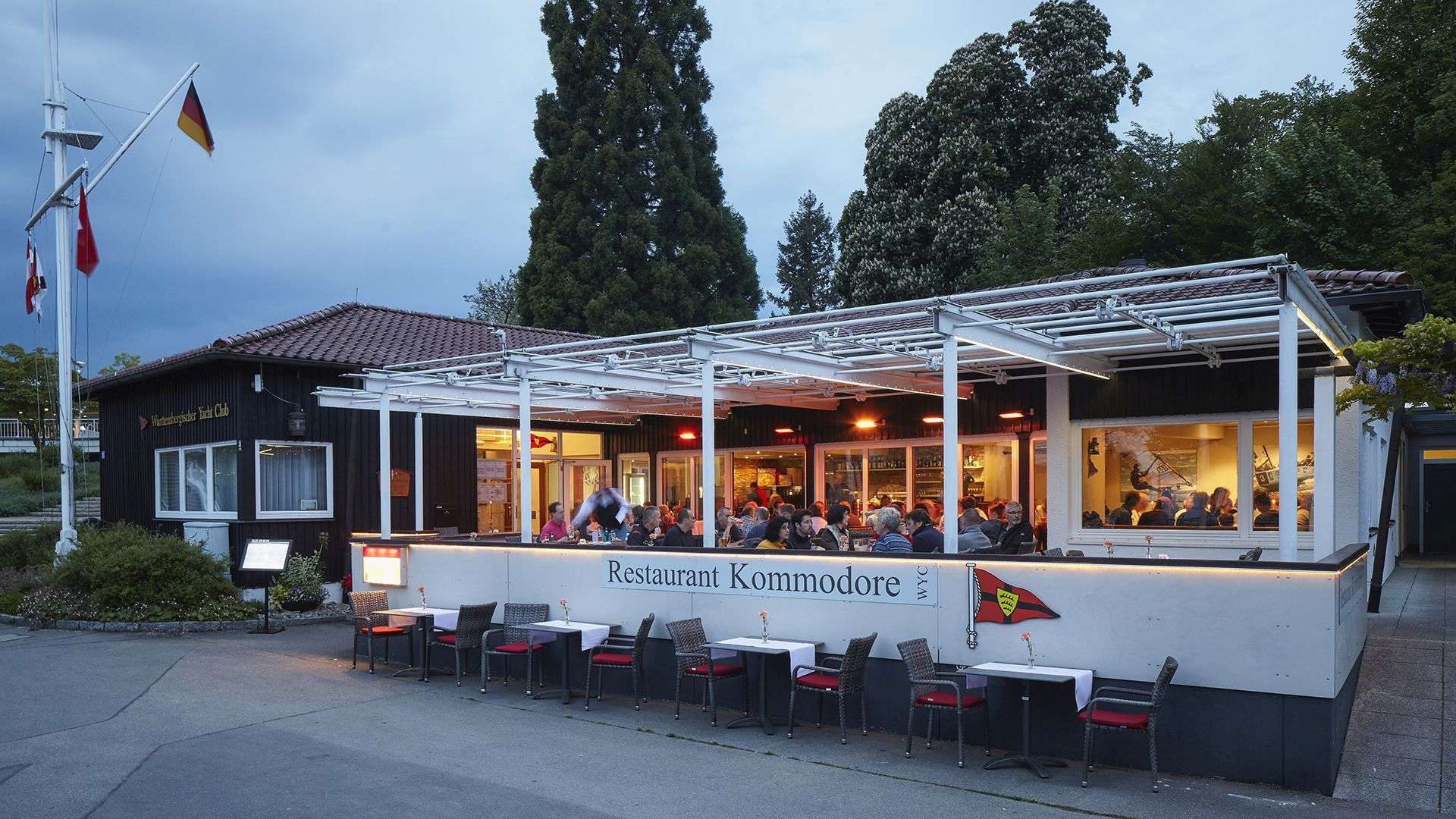 yachtclub restaurant friedrichshafen